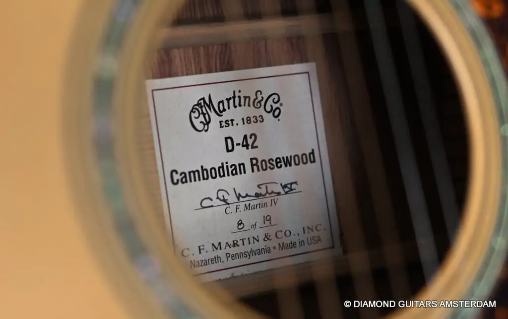 Martin D-42 Custom Ltd. #8 of 19 - Diamond Guitars