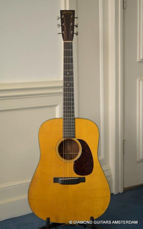 image of martin d-18 authentic aged