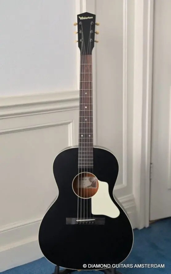 Waterloo WL-14L Jet Black - Diamond Guitars